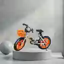 Set de Construcción de Bicicletas Naranja Miniso