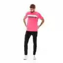 Marithé Francois Girbaud Camiseta Manga Corta Rosa Letras T. XL