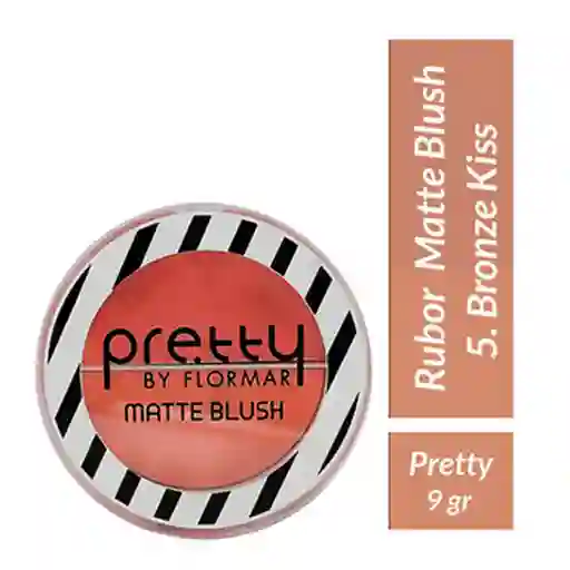 Pretty Rubor Matte Blush Bronze Kiss 9 g