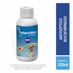 Mk Yodopovidona Bucofaríngeo 120 mL