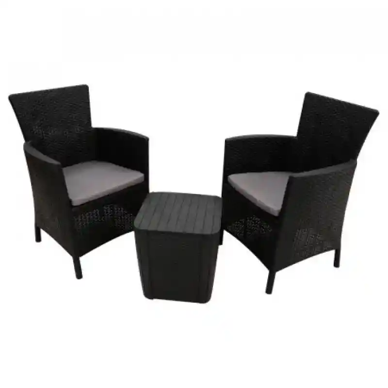 Allibert Set Exterior Iowa 3 Piezas 225972 Gris