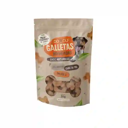 Dowolf Galleta Para Perro Pollo y Zanahoria