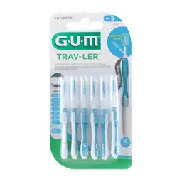 Gum Cepillo Interdental Trav-Ler Cónico Mediano