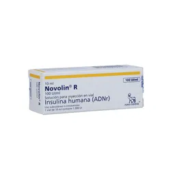 Novolin R Solución para Inyección ( 100 Ul / mL )