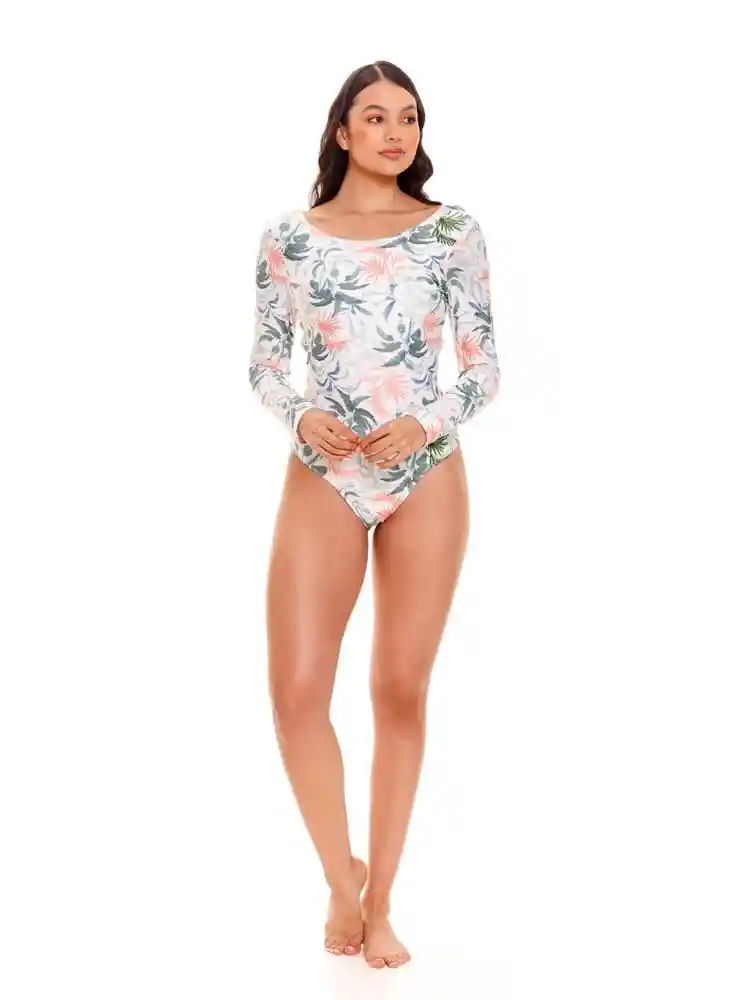Vestido de Baño Entero S-marfil