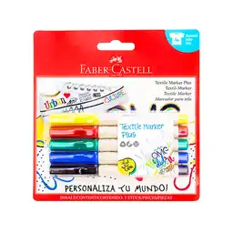 Faber Castell Marcador Para Tela Textile Marker Plus