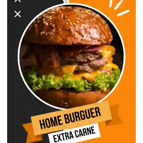 Home Burguer Extra Carne