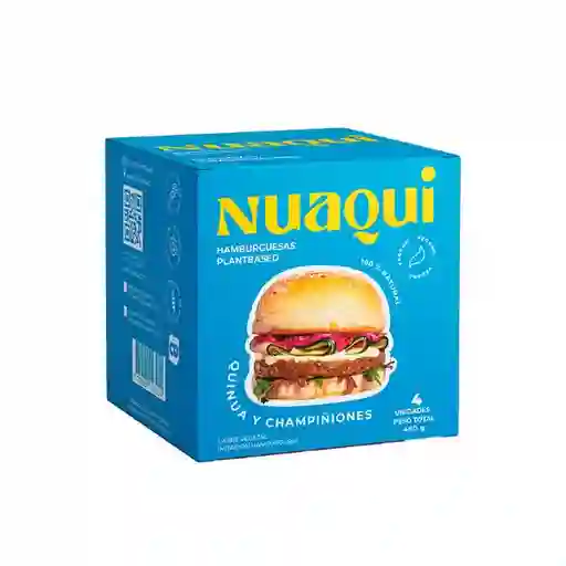 Kumara Hamburguesa Quinua Con Champinones Veggie 4