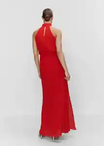 Vestido Leti-a Rojo Talla XS Mujer Mango