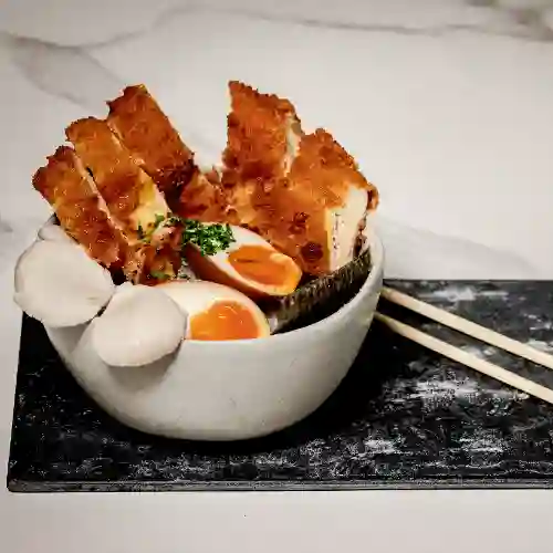 Torikatsu Ramen (Ramen de Pollo Al Panko)