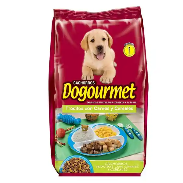 Dogourmet Alimento Perro Cachorro Trocitos Con Carnes y Cereales