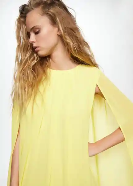 Vestido Filipa-A Amarillo Talla XS Mujer Mango