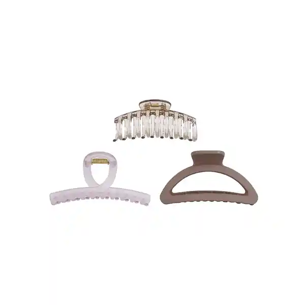 Set de Pinzas Para Cabello Rectangular Serie Miniso