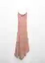 Vestido Lorna Rosa Pastel Talla Xs Mujer Mango