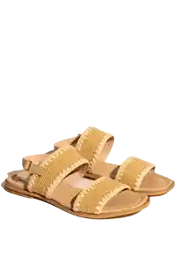 Sandalias Plana Beige Talla 37