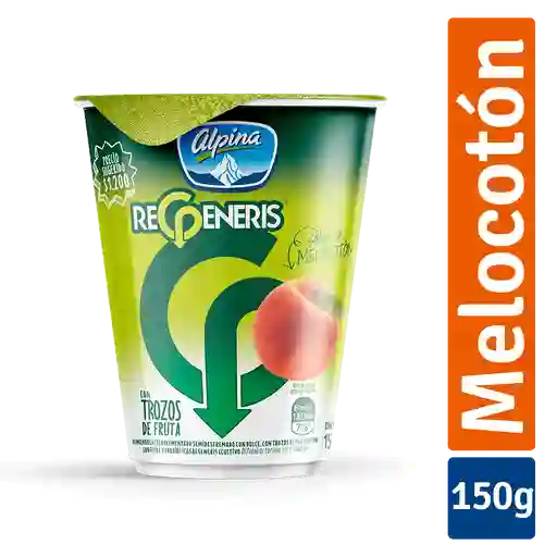 Regeneris Melocotón Vaso 150 ml