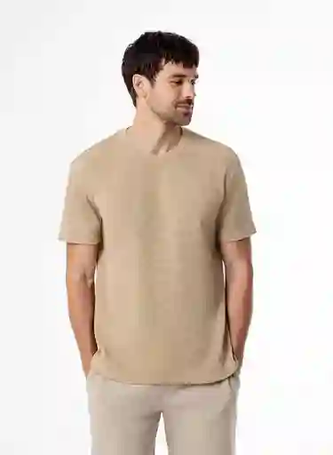 Camiseta Pijama Mc Hombre S-habano