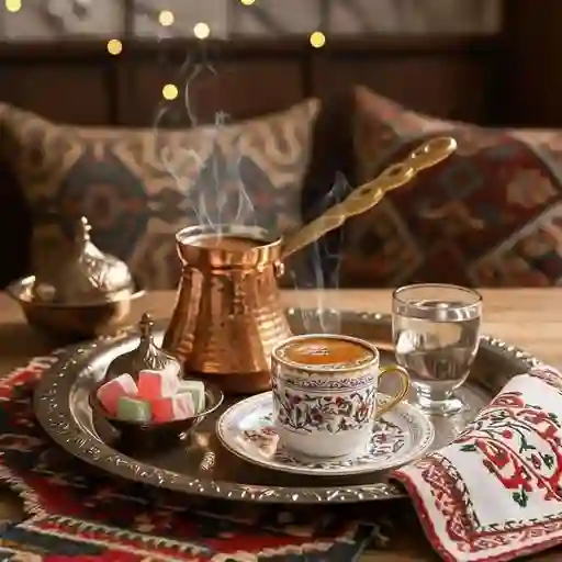 Café turco tradicional