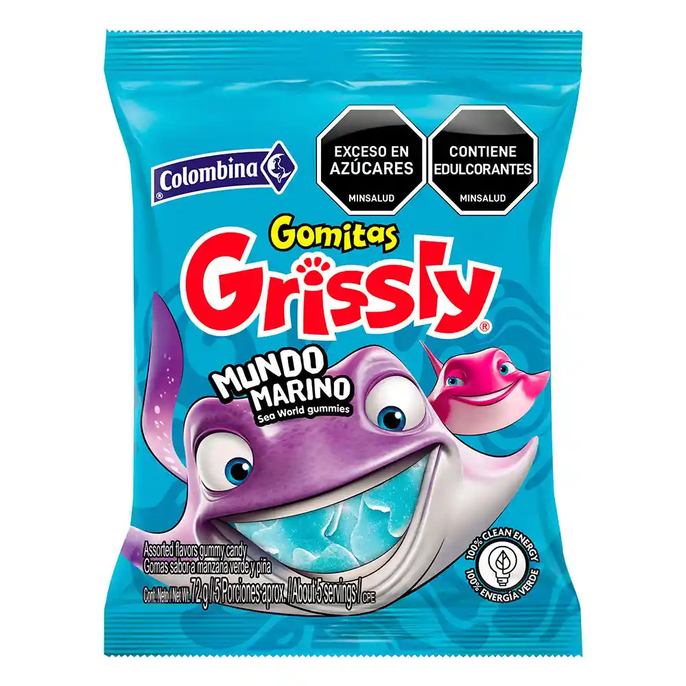 Grissly Goma Mundo Marino