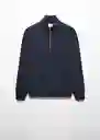 Buzo Sudadera Winne Navy Talla XXL Hombre Mango