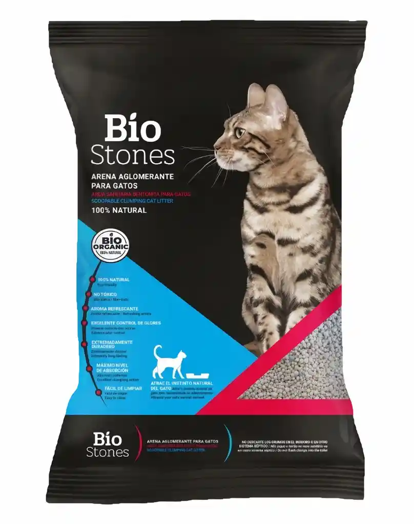 Bio Stone Arena Sanitaria para Gatos