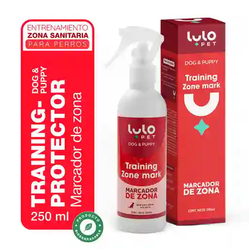 LuloPet Training Zone Mark Dog y Puppy para Perro - 250 ml