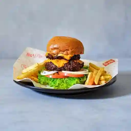 Combo Hamburguesa Triple Sencilla