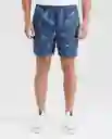 Short Bird Print Swimwear Azul Dark Ultra Oscuro L Chevignon