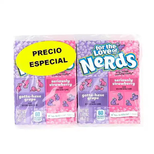 Nerds Confite Uva Fresa