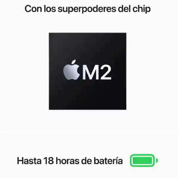 Apple Macbook Air 13 Con Chip M2 (2022) Gpu de 10 Núcleos 512Gb