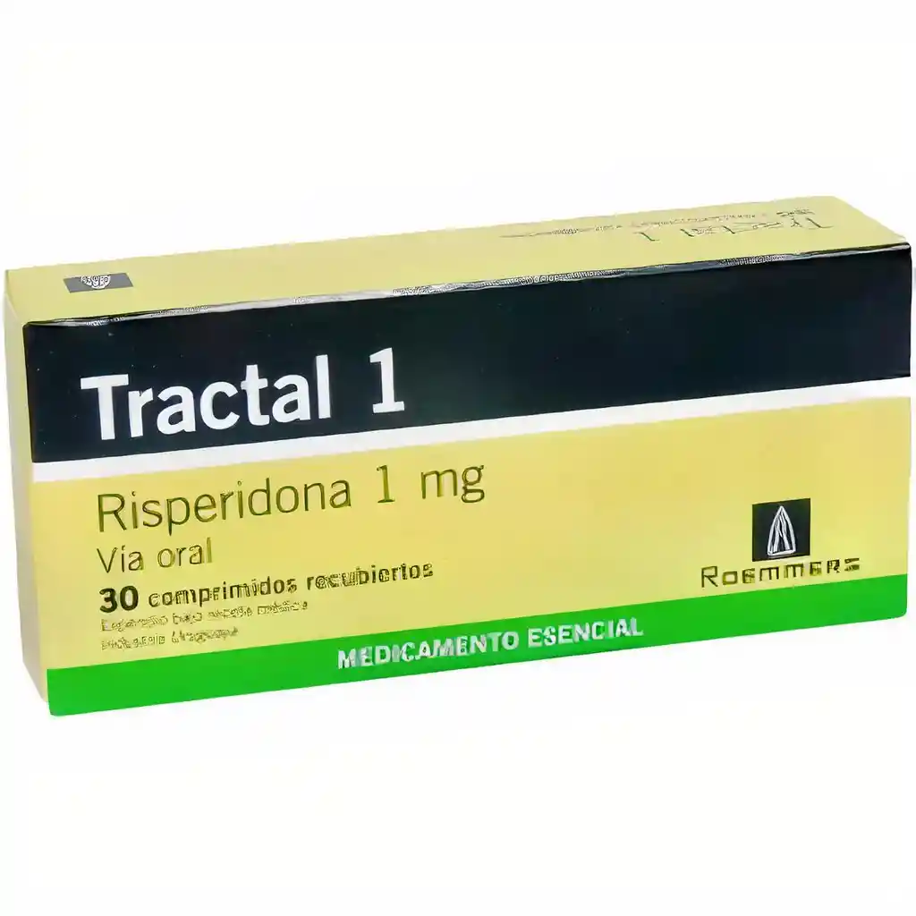 Tractal 1 Mg Comp Cd Cj X 30 Risperidona Scandinavia Phar