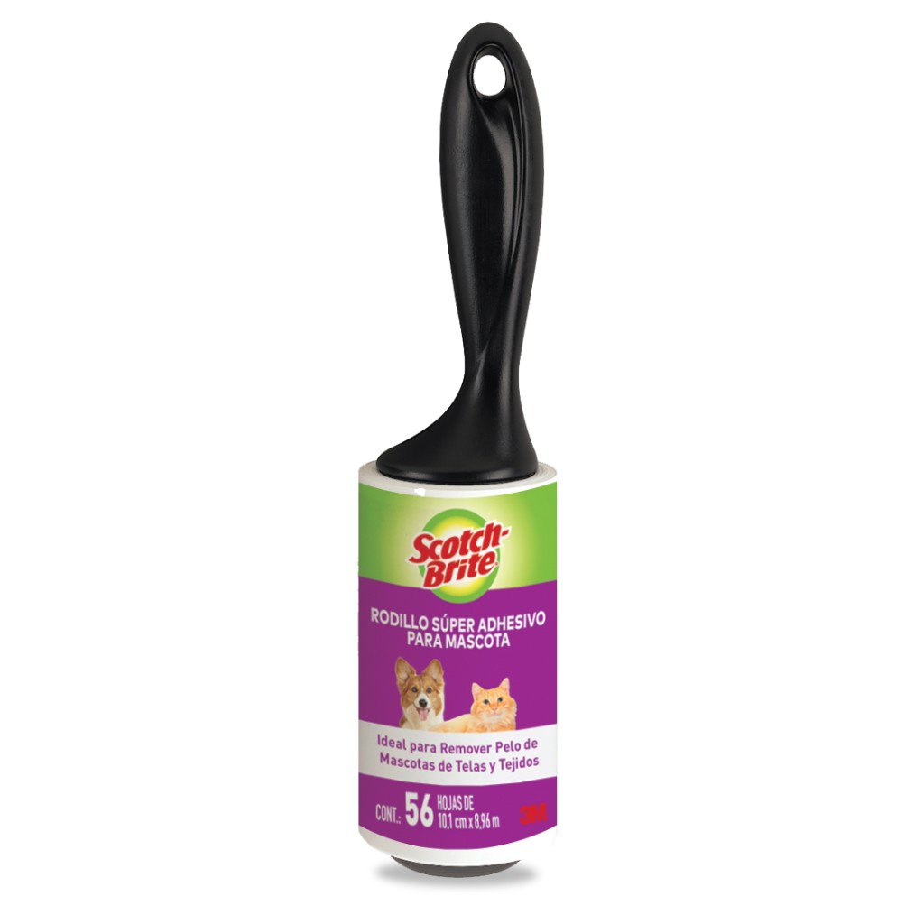 Scotch Brite Rodillo Adhesivo Quita Pelusas de Mascotas
