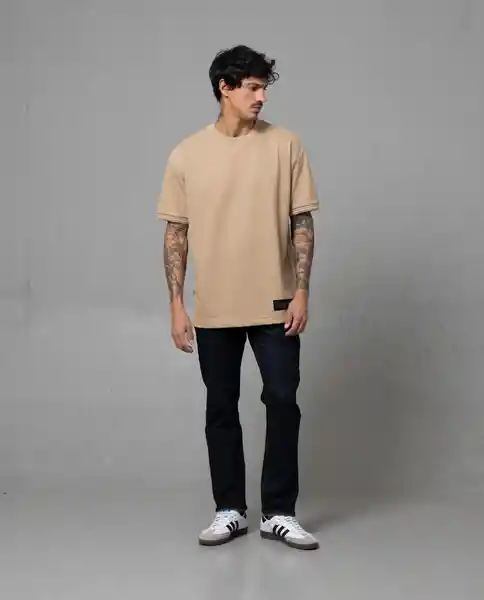 Camiseta Hombre Café Talla XL 102G000 Rifle