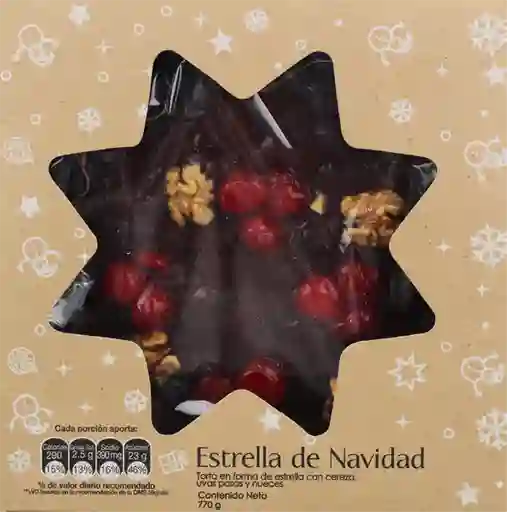 Estrella de Navidad Torta