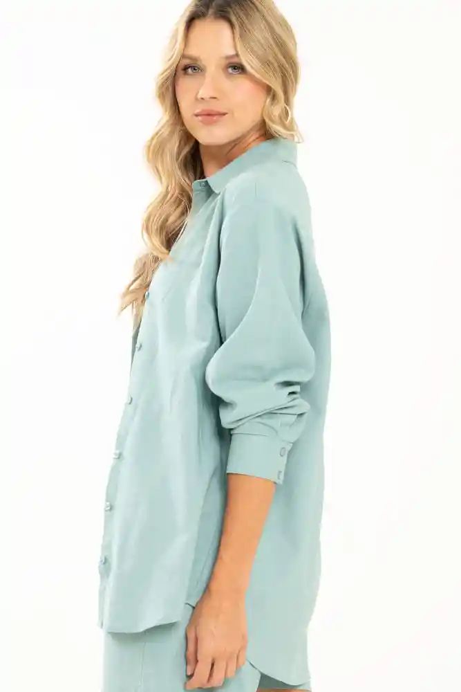 Camisa Set Lino Oversize