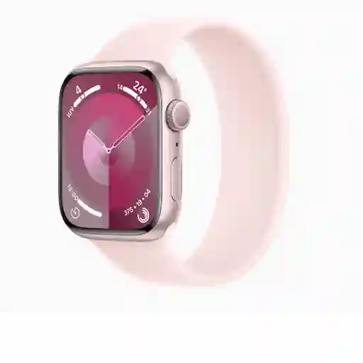 Apple Watch Series 9 Correa Loop Deportiva Rosa Claro