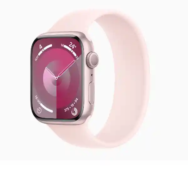 Apple Watch Series 9 Correa Loop Deportiva Rosa Claro