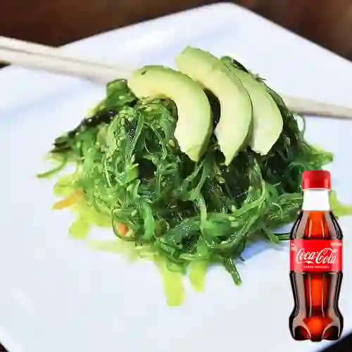 Combo Ensalada de Algas + Coca Cola Original 250ML