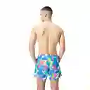 Pantaloneta Digital Printed Leisure 16 Pulgadas Hombre Azul-xl