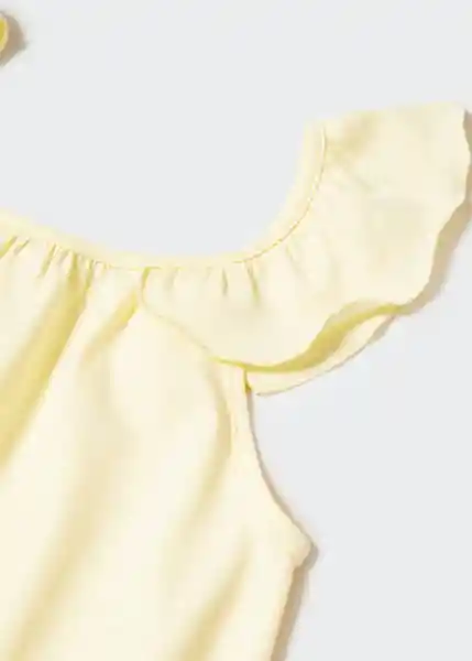 Camiseta Gisele Amarillo Talla 08 Niñas Mango