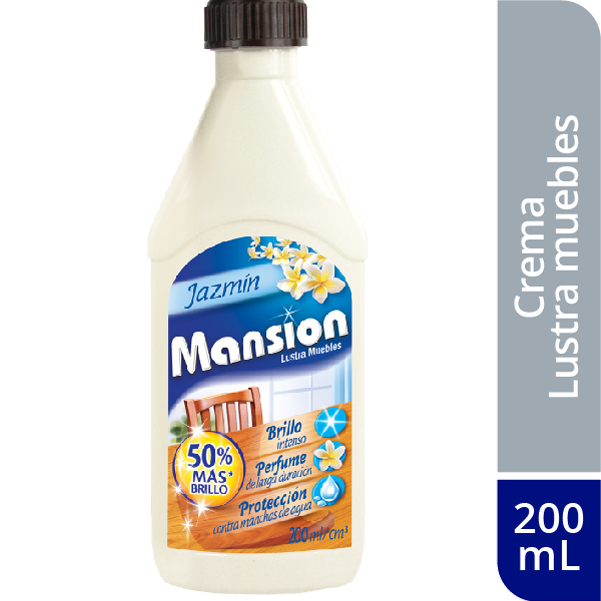 Mansión Lustra Muebles Jazmin 200 ml