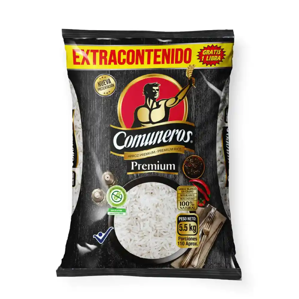 Arroz Blanco Premium Comuneros