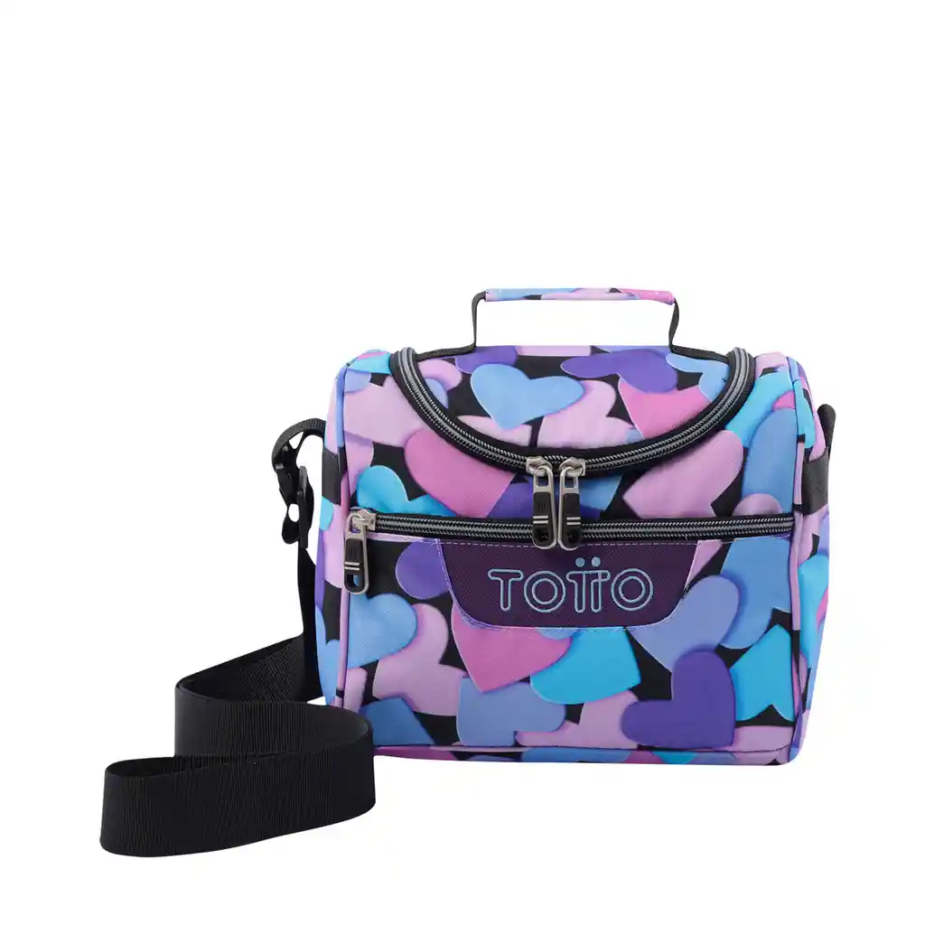 Lonchera Pizarra Azul Con Aislamiento Térmico