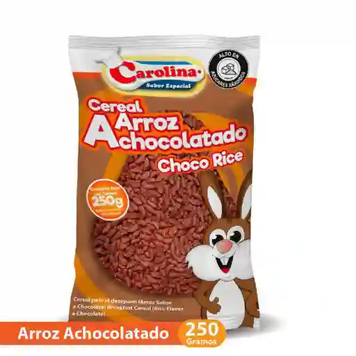 Cereal Arroz Achocolatado Carolina 250 Gr