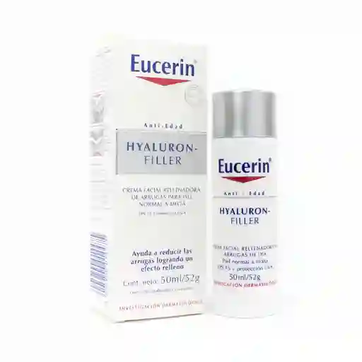 Eucerin Crema Facial Hyaluron Filler Día FPS 15