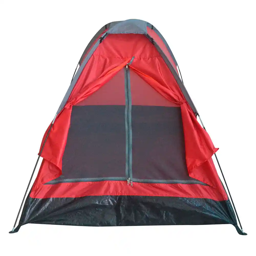 Carpa Camping 2 Personas Galápagos Rojo 95x200 Alpes