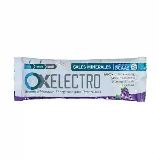 Ox Electro Sabor Frutos Azules Polvo Osn