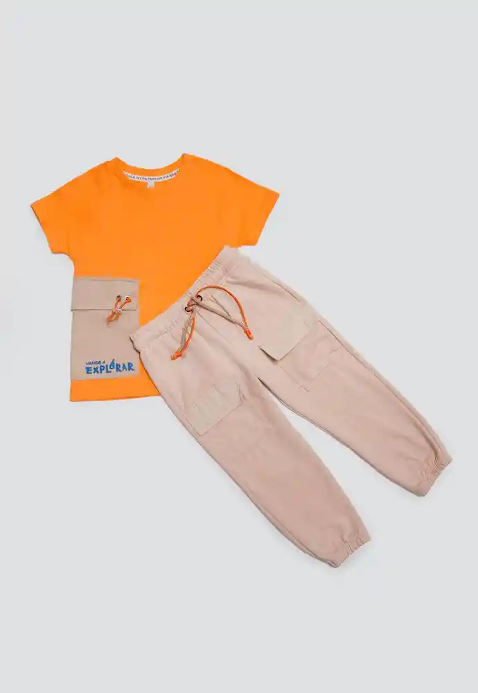 Conjunto Largo 12/18mese-arena