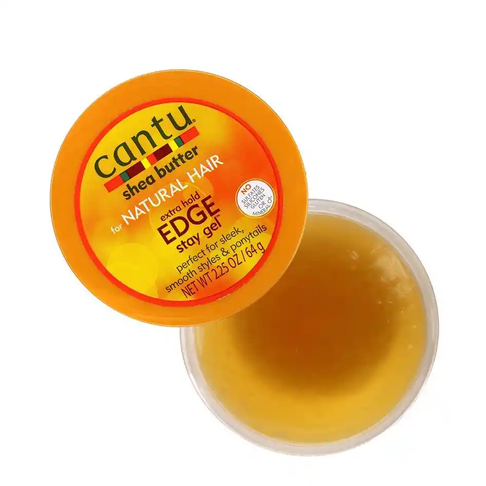  CANTU Gel De Fijacion Para Cabello Natural Extra Hold Edge Stay 
