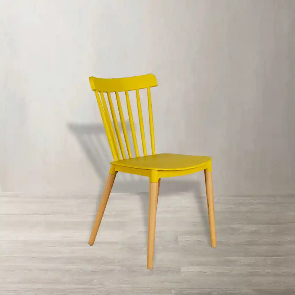 Ambiente Gourmet Silla Rail Amarilla